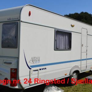 24 Adria ALTEA 512 køjevogn m/mover Fra kr. 2800,- pr. uge TV 1200 kg. / RINGSTED
